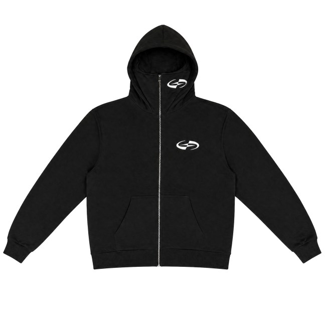 Athletics Hoodie - Black front1